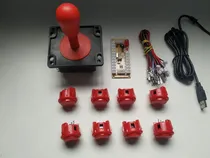 Comprar Kit Comando Aegir + 8 Botoes Sanwa + Placa Zero Delay!