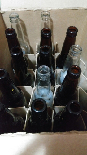 Botellas Antiguas Corona Y Victoria 325 Ml (Usado)