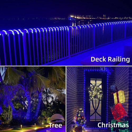 Luces Solares Led Impermeables 2 Paquetes 10 Metros Cada Uno