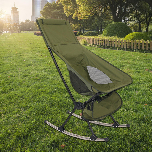 Asiento Para Acampar Al Aire Libre, Portátil, Con Bolsa De