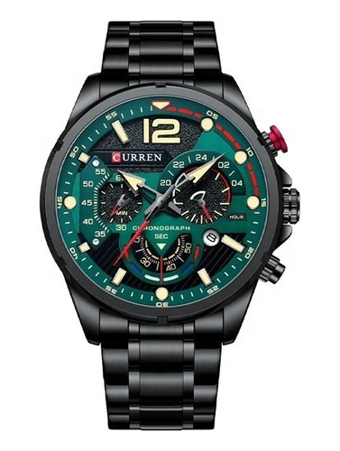 Reloj Curren Hombre 8395 Con Cronógrafo