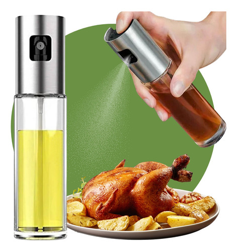 Spray Pulverizador Dosador Azeite Vinagre Oleo Vidro Gourmet