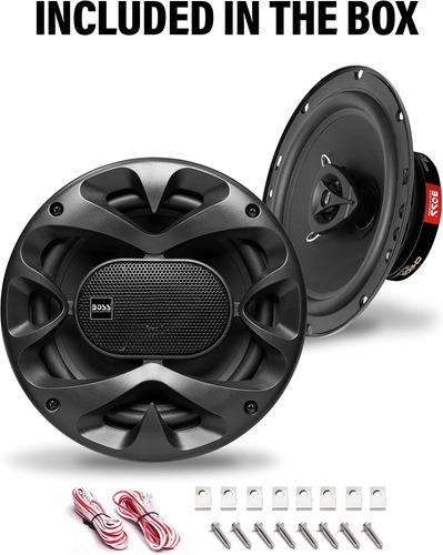 Alto-falante Boss Audio Systems Preto 250 W 6,5 Portas