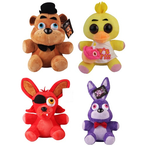 4pcs Five Nights At Freddy's Peluche Muñeca Cumpleaño Regalo