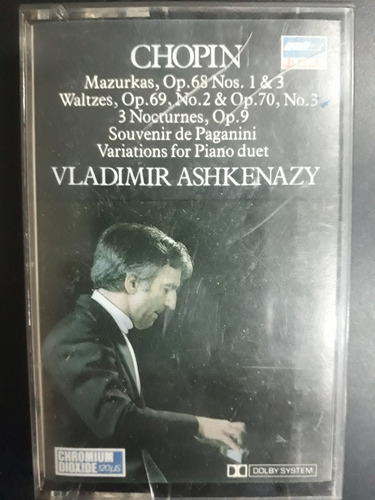 Chopin - V. Ashkenazy - Piano Works Vol. Xiii Cassette