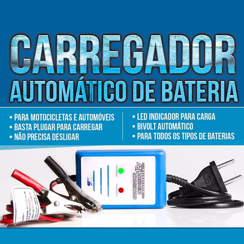 Imagem 5 de 5 de Carregador De Bateria Automotivo Carro Moto 12v 150 Ah