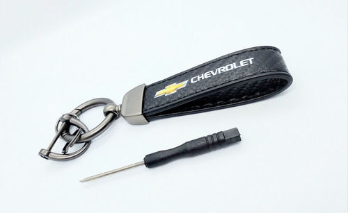 Chaveiro Chevrolet Luxo Couro Cruze Equinox S10 Tracker Onix