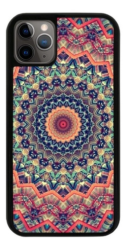 Funda Uso Rudo Tpu Para iPhone Mandala Flores Colores Varios