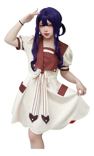 C-zofek Traje De Cosplay Feminino Hanako-kun Akane Aoi Com L