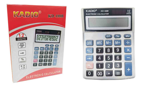 Calculadora Kadio De Escritorio  Kd-100b X1 Unidad