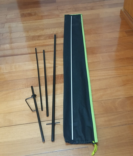 7 Fly Banners 2,50 M + Fly Impreso + Base Cruz + Bolsa P/a