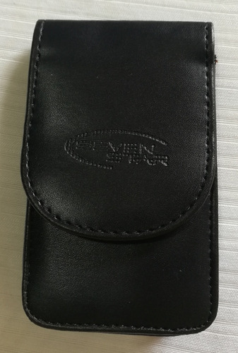 Estuche Negro De Cinturón Para Celular, Marca Seven Star