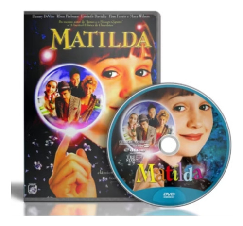 Dvd Matilda _ O Musical + O Classico Matilda 1996 (2 Filmes)