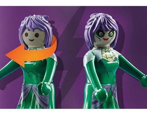 Blocos de construção do Playmobil Scooby Doo no cemitério