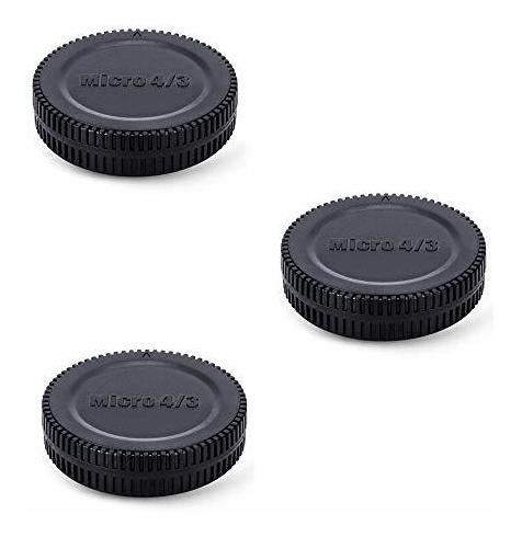 Imagen 1 de 6 de Tapa Lente Trasera Cuerpo Para M4 3 Montura Olympus Mark