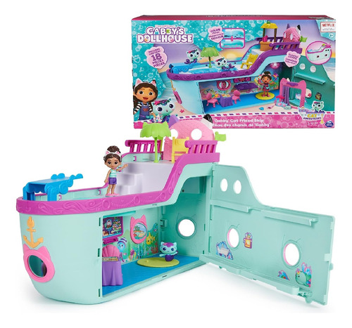 Gabbys Dollhouse Crucero Gabby Cat Kit Con Accesorios