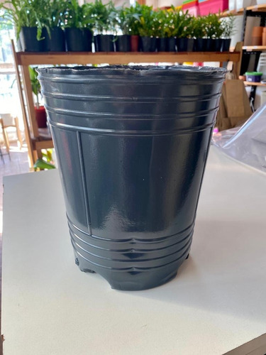 Maceta Soplada Plastico 7 Litros Cultivo Jardín Vivero