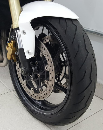 Triumph Street Triple 675 Com Abs 2014 Branca