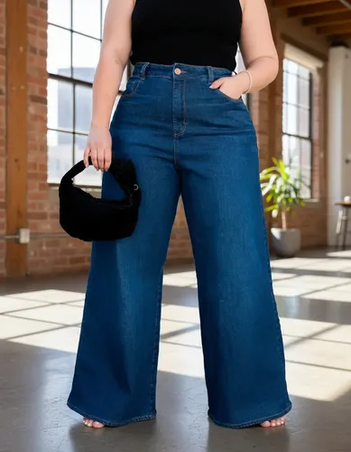 Calça Wide Leg Pantalona Plus Size 46 Ao 60 | Frete grátis