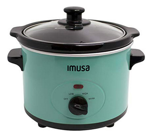 Imusa Usa Gau-80113t Olla De Cocción Lenta Verde Azulado De 