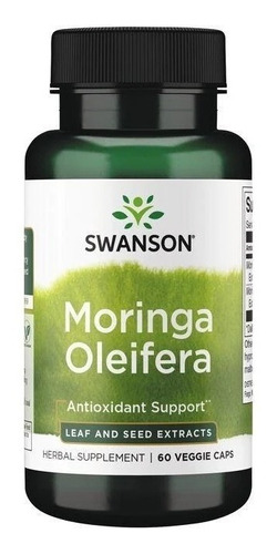 Swanson I Moringa Oleifera Extractos Hojas Y Semillas I 60cp