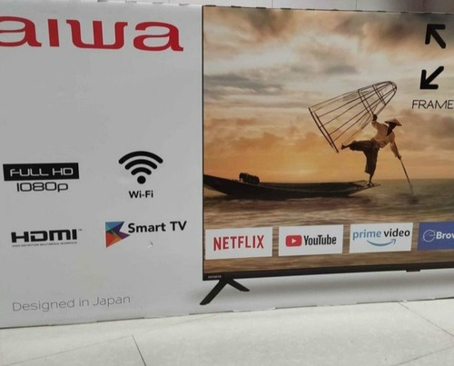 Imagen 2 de 3 de Smart Tv Aiwa Con Su Caja