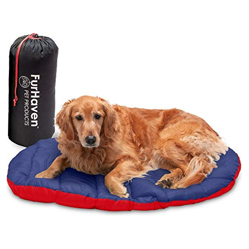 Cama Grande Perros Trail Pup Travel Pillow Mat Bolsa De...