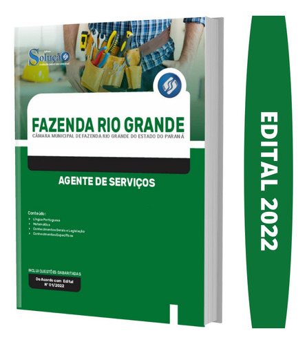 Apostila Fazenda Rio Grande Pr - Agente De Serviços