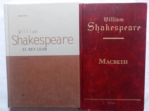 El Rey Lear/macbeth.pack 2 Obras William Shakespeare