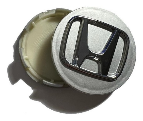 Tapa Emblema Compatible Con Aro Honda 69mm (juego 4 Unids)