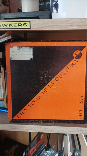 Cien Voces De La Cultura.  Colección De 8 Vinilos. Lp's