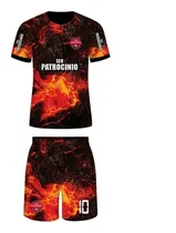 Comprar 15 Kits Camisas E Calção Uniforme Futebol Personalizados