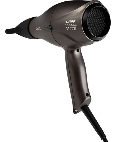 Secador De Cabelo Taiff Unique Digital 3100 W Ionic Preto