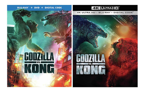 Blu-ray Godzilla V Kong (2021) Disco Físico
