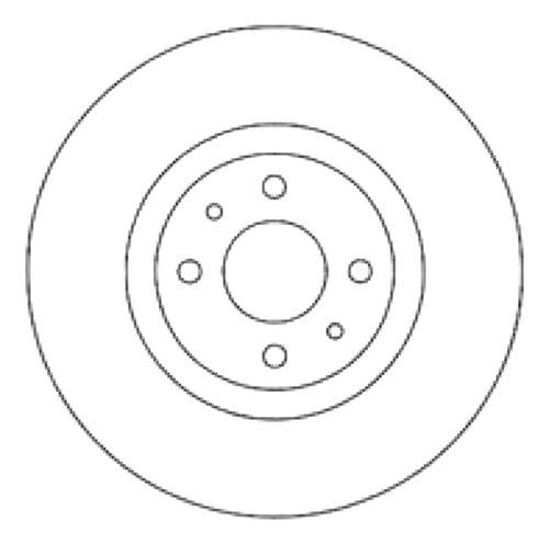 Disco Freno Delantero (284mm) Fiat Stilo 05-11