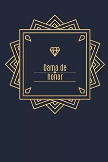 Dama De Honor: Reserve Para La Dama De Honor Con 20 Listas D