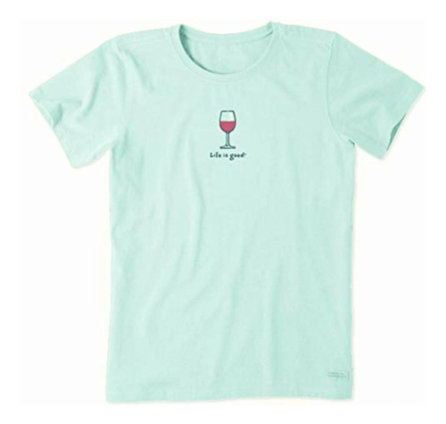 Life Is Good Women's Womens Vintage Crusher T-shirt, Bermuda
