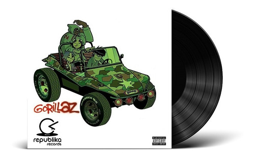 Gorillaz - Gorillaz - Lp Doble Sellado Nuevo