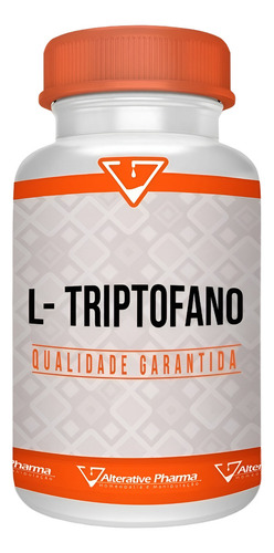 L-triptofano 200mg 60 Cápsulas - Triptofano Sabor Sem sabor