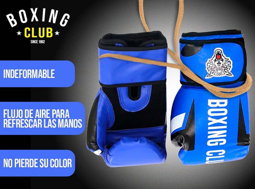 Imagen 6 de 10 de Guantes De Boxeo Boxing Club Ventilados Ajustables Reforzado