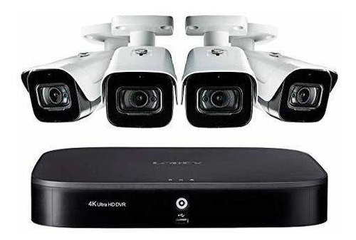 Ultra Hd 4 Sistema De Seguridad Canal Lorex 4k Con 4 Ultra H