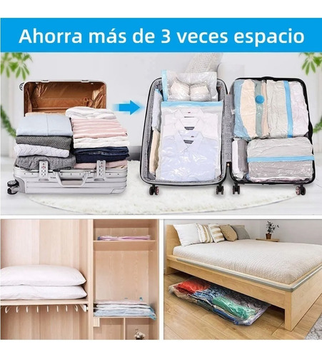 Bolsas De Vacío 15 Piezas Con Bomba Extractora Y Clips