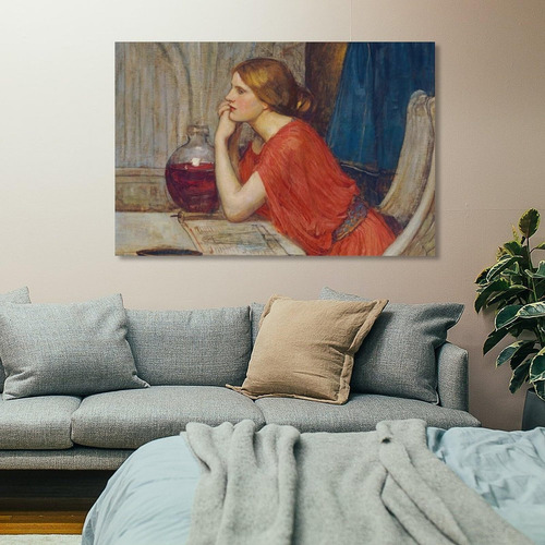 Circe, C.1911-14 By Waterhouse Canvas Art Poster And Wall