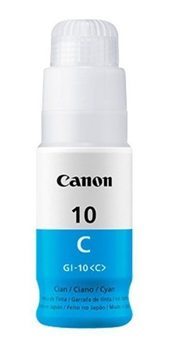 Botella De Tinta Canon Gi-10 C Cyan