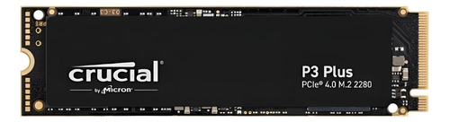 Disco Solido Nvme 1tb Pcie 3.0 M.2 2280 Crucial P3 3500 Mbps