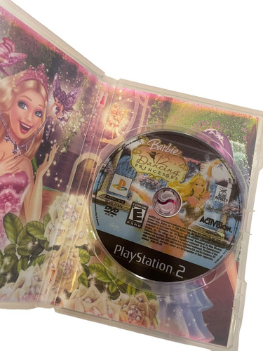 Barbie 12 Dancing Princeses Play 2 Com Capa E Pôster Ps2