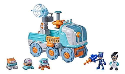 Pj Masks Romeo Bot Builder Preescolar Toy, 2-en-1 Romeo Vehi