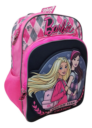 Mochila Barbie Original, Tamaño Escolar, Gran Capacidad