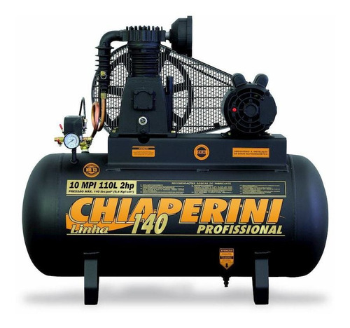 Compressor De Ar Média Pressão - Chiaperini Mod. 10mpi 110l