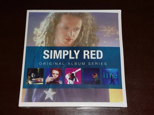 Box Cd Simply Red - Album Series Com 5 Cds Lacrado